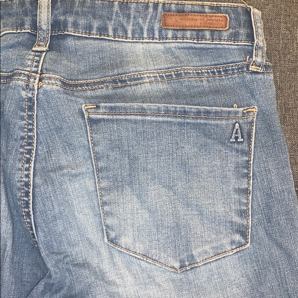 Articles of Society medium wash skinny jeans - Picture 5 of 5